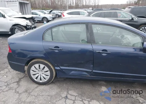 2008 Honda Civic Lx from USA, damaged, VIN 1HGFA16588L059955